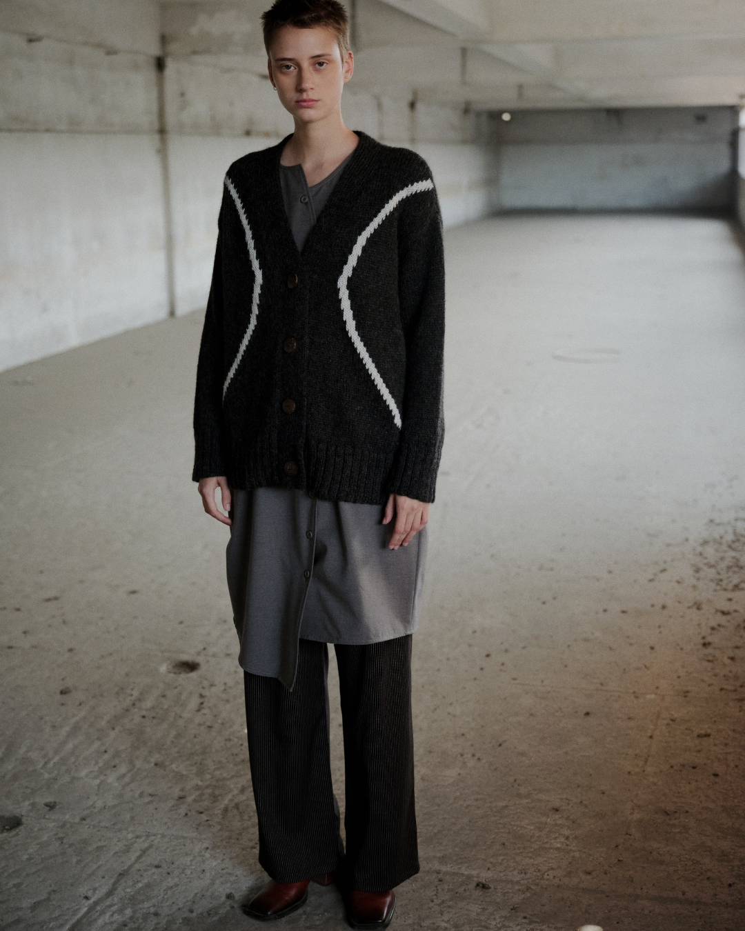 AIRA CARDIGAN BLACK