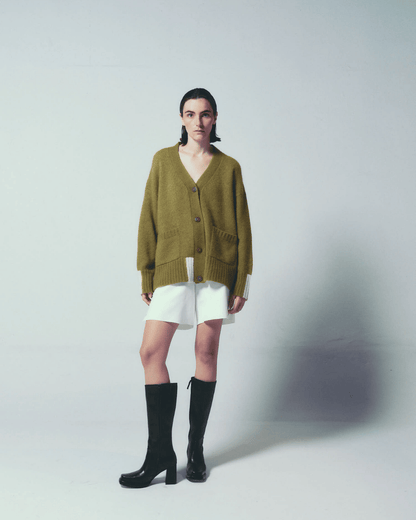 MAYA CARDIGAN GREEN
