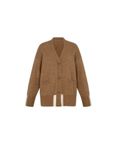 CARDIGAN MAYA CAMEL