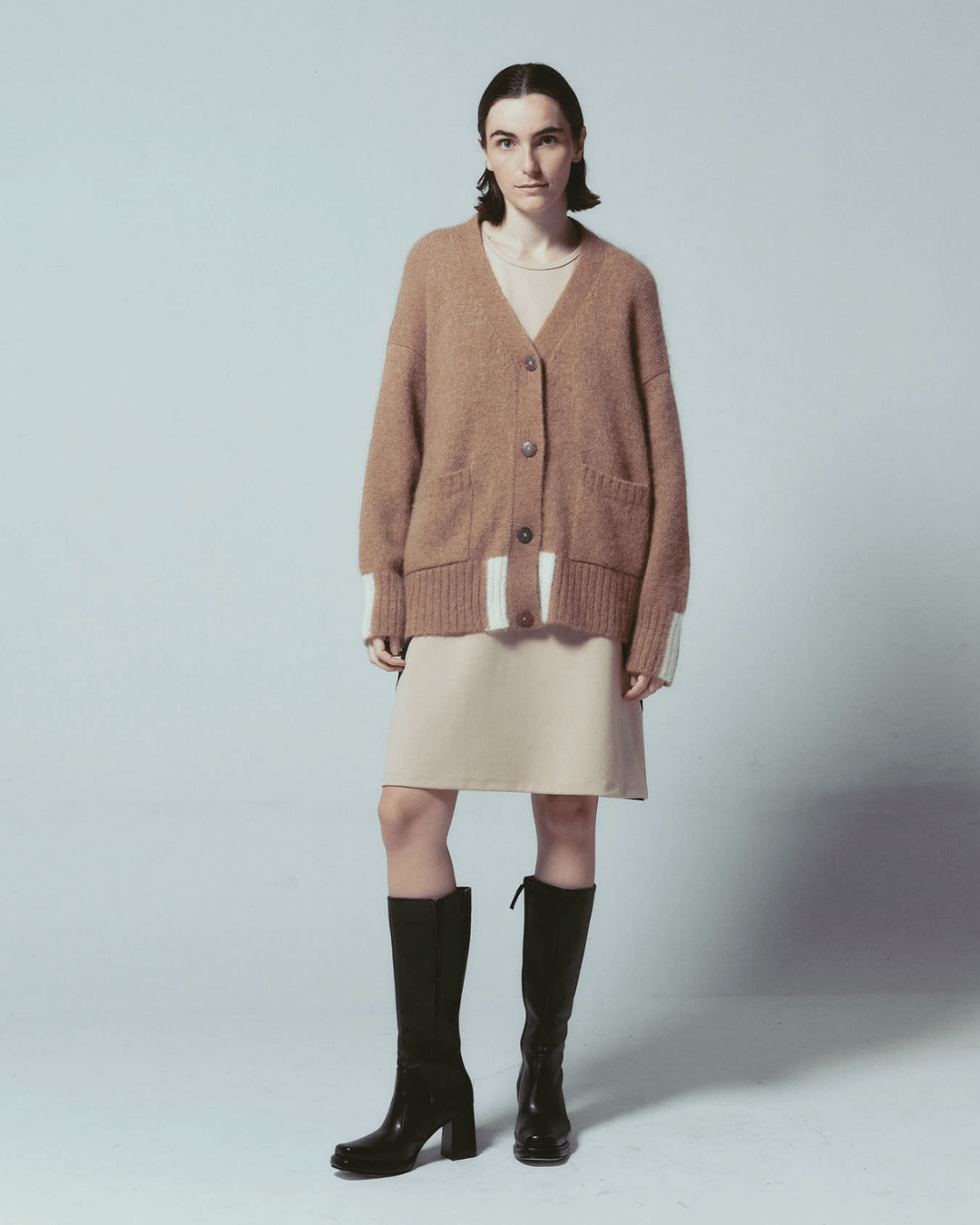 CARDIGAN MAYA CAMEL