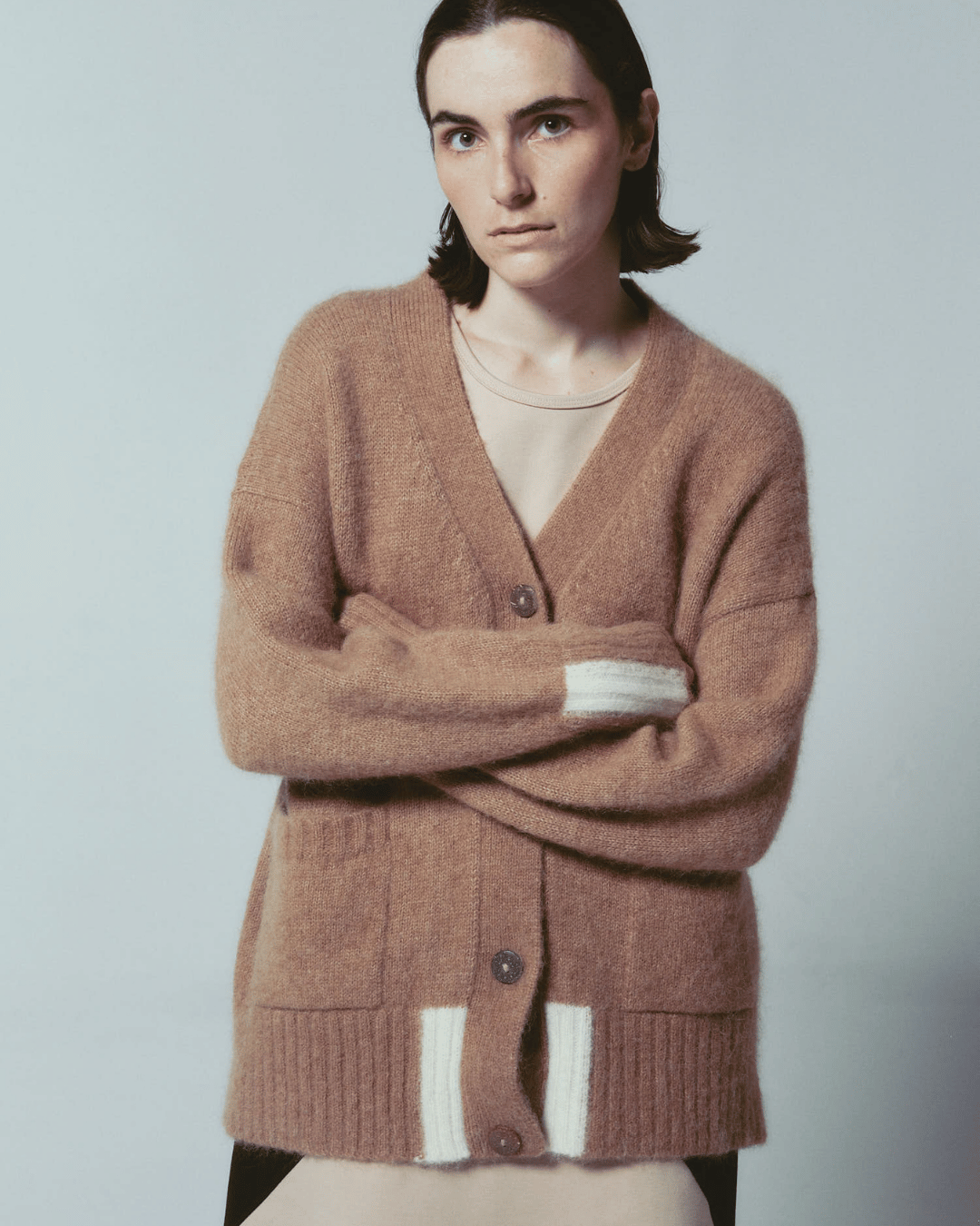CARDIGAN MAYA CAMEL