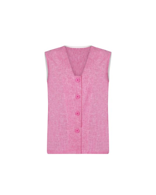 ONA BLOUSE MAGENTA