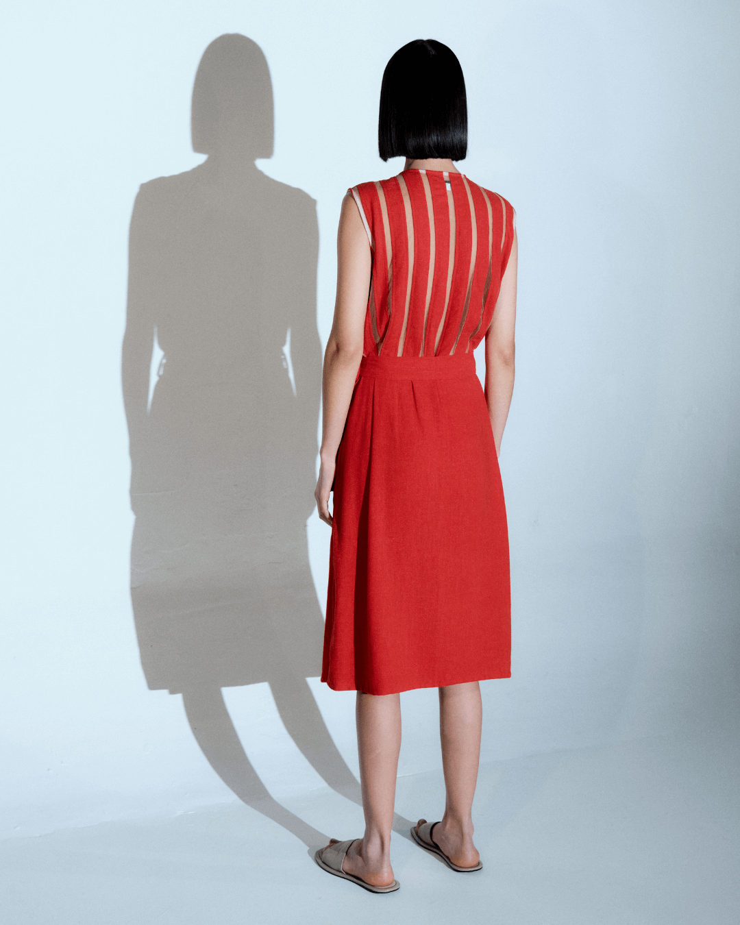 VIOLA DRESS RED