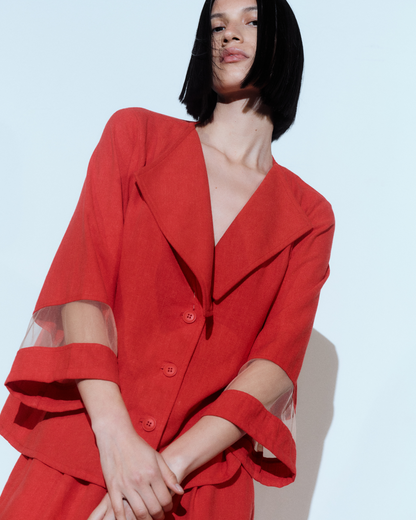 CHAQUETA MILA ROJA