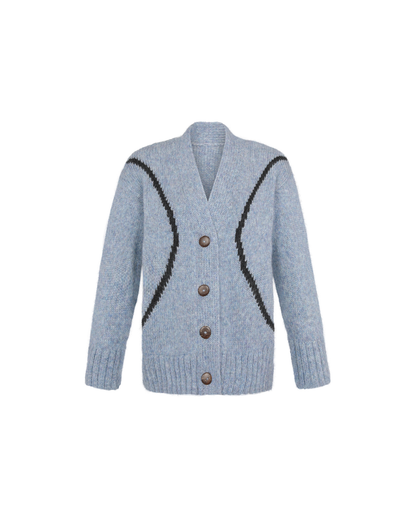 AIRA CARDIGAN BLUE