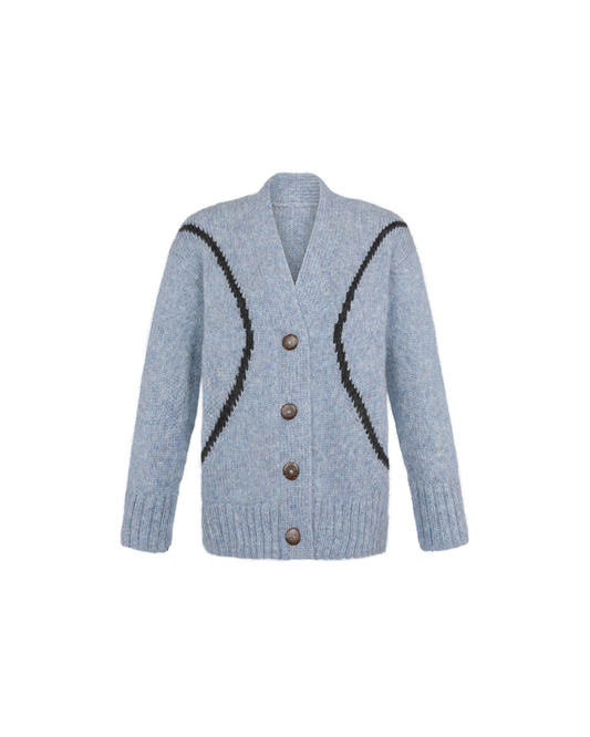 AIRA CARDIGAN BLUE