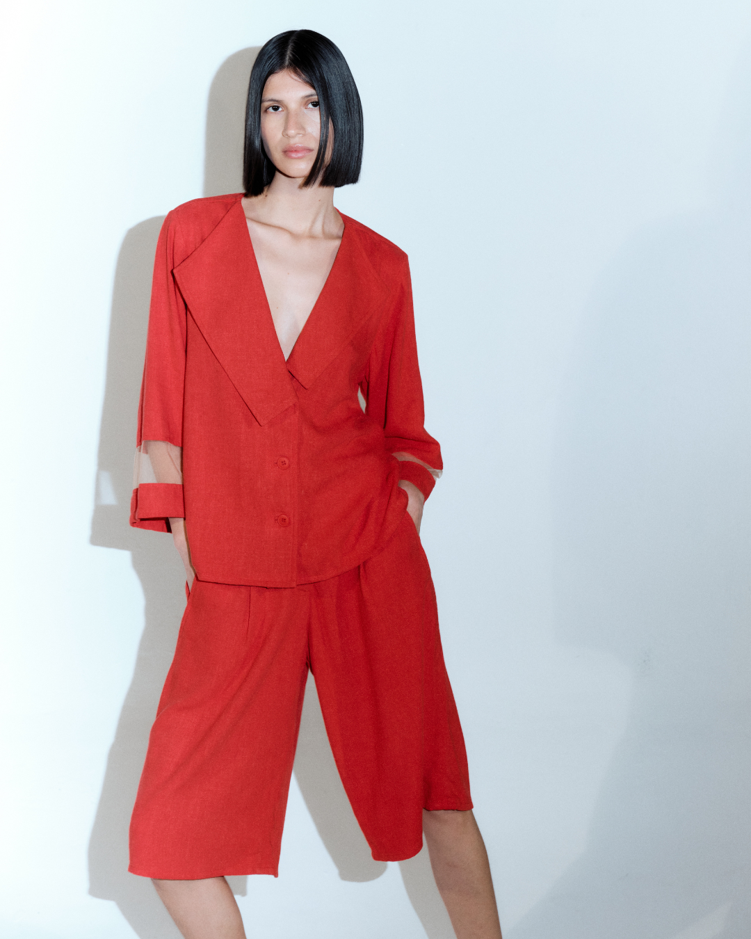 PALMER SHORTS RED