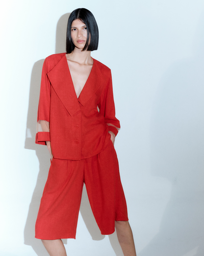 PALMER SHORTS RED
