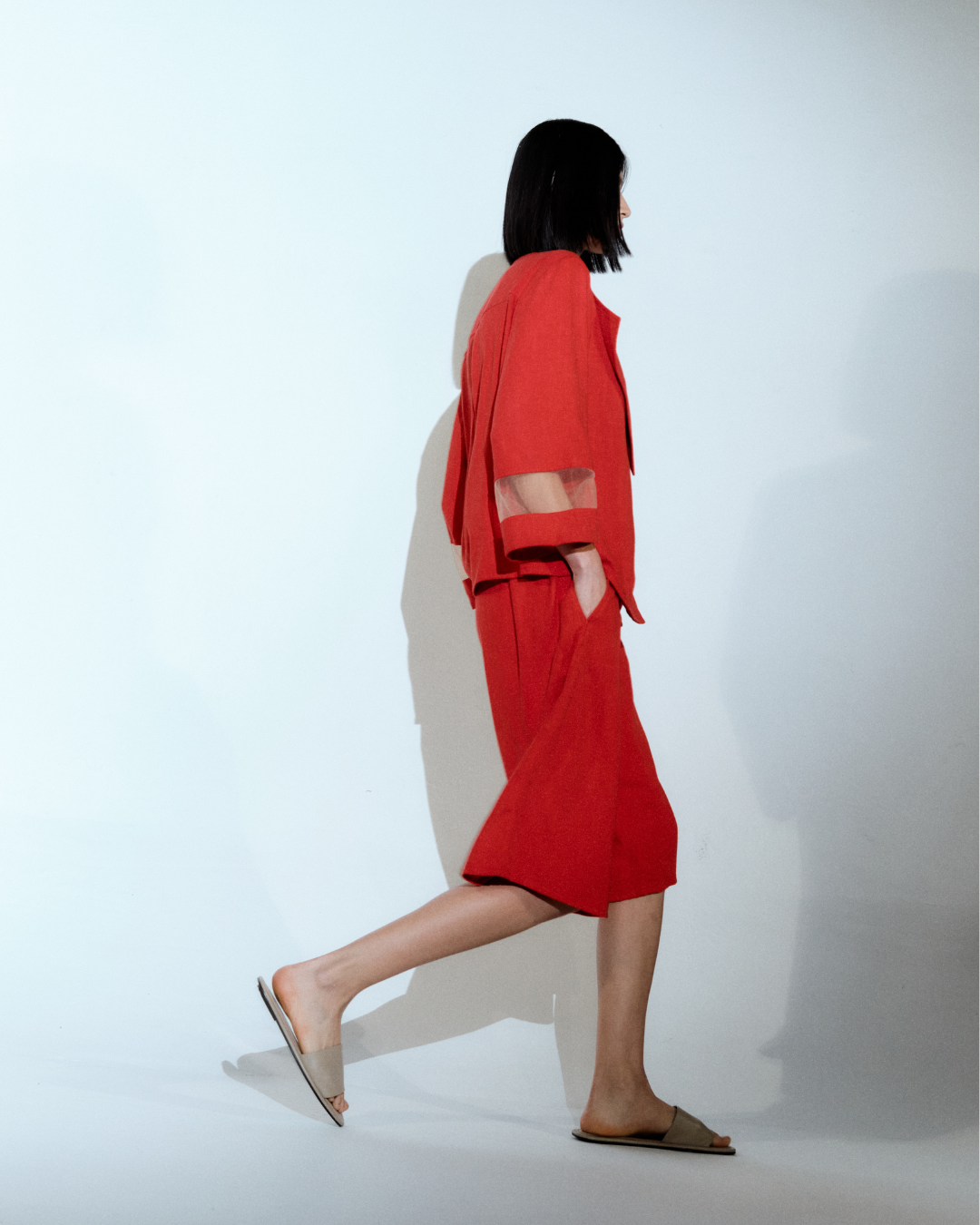 PALMER SHORTS RED