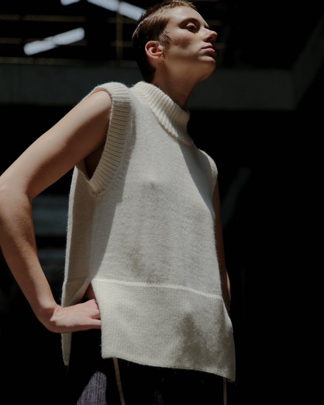 SENA VEST IVORY