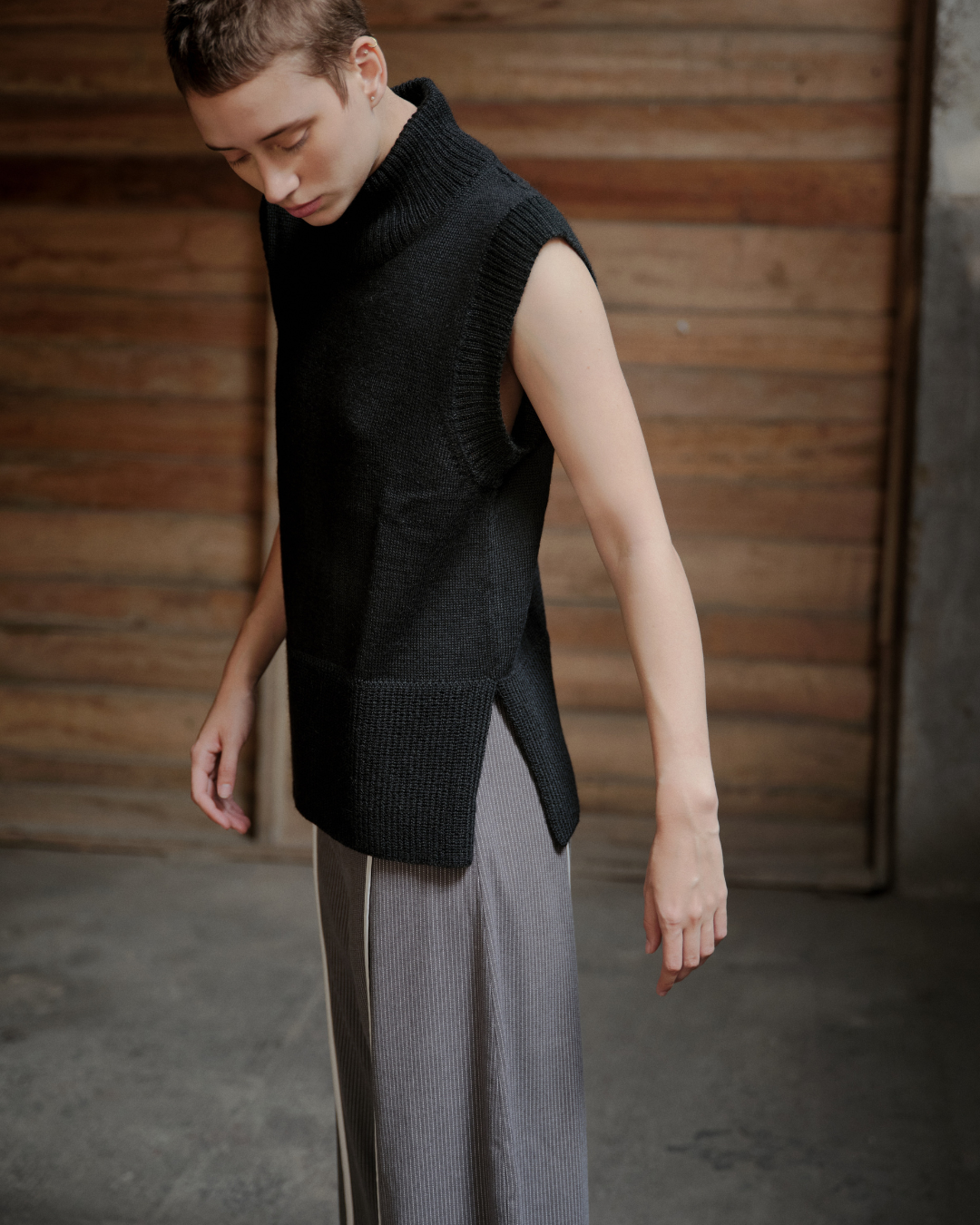 SENA VEST BLACK