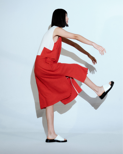 EVA DRESS RED