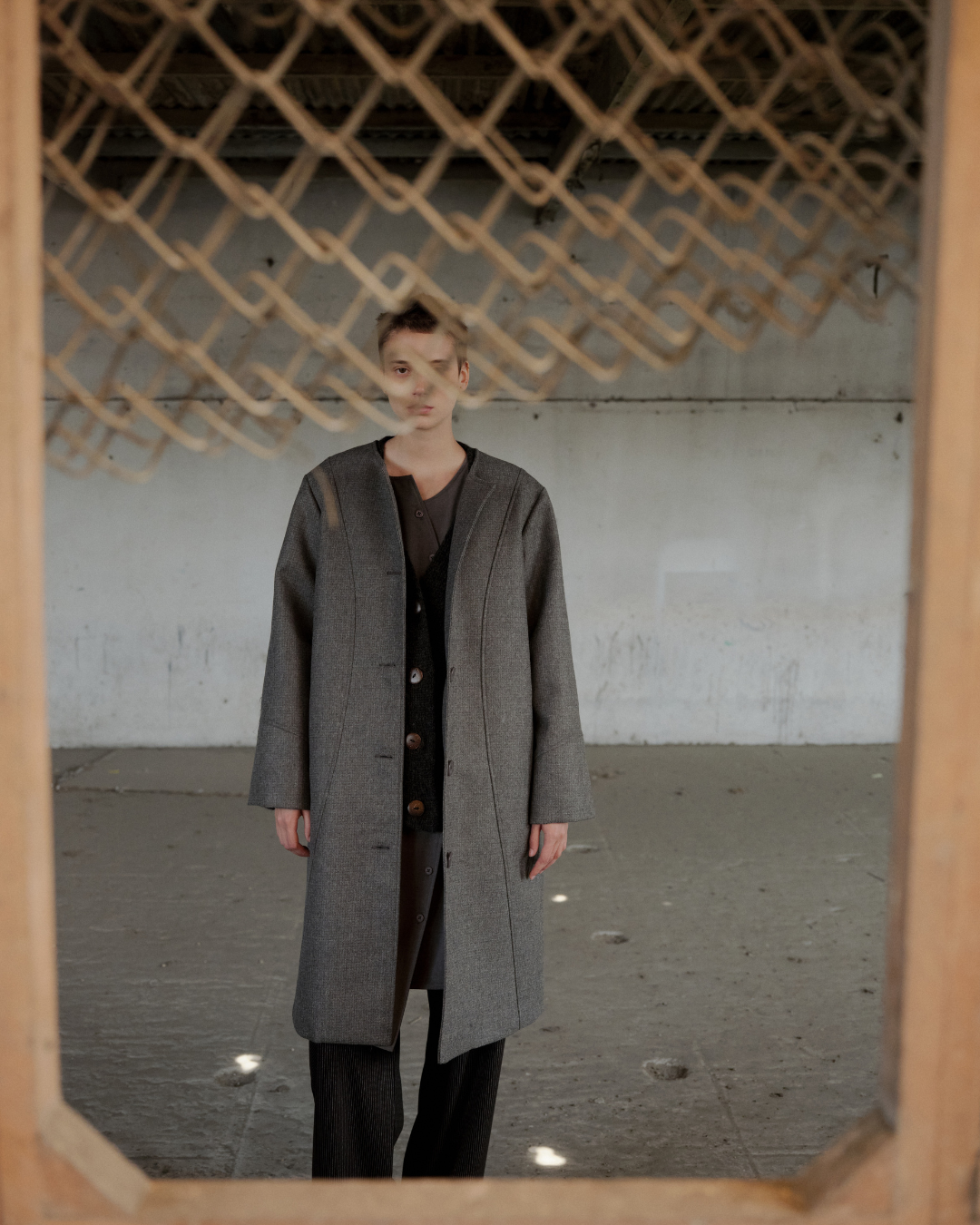 ELIN COAT GREY