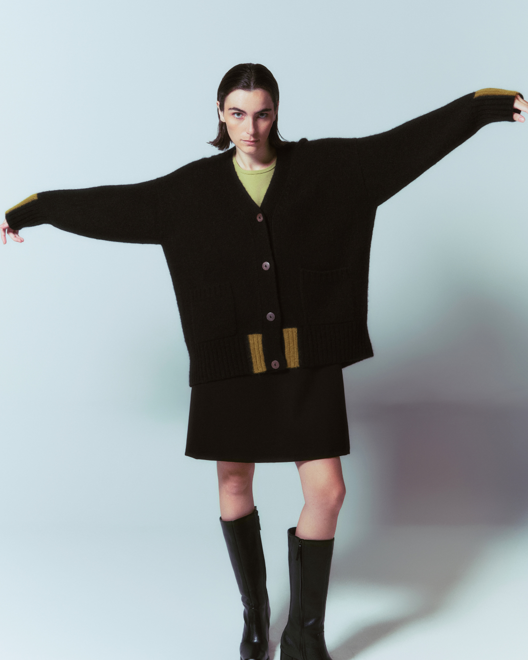 MAYA CARDIGAN BLACK