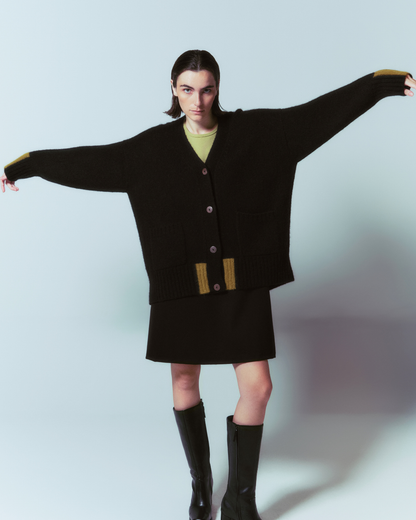 MAYA CARDIGAN BLACK