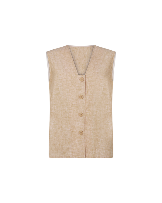 ONA BLOUSE CAMEL